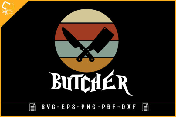 Butcher Vintage Retro Sublimation Design Review