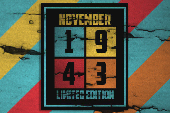 Retro November 1943 Limited Edition: A Designer's Review