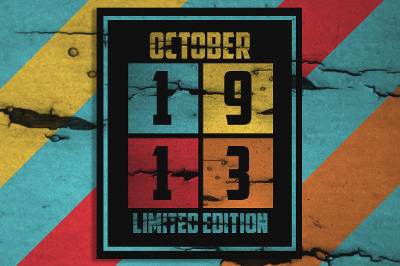 Retro October 1913 Limited Edition Review