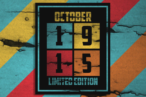 Retro October 1915 Limited Edition Review