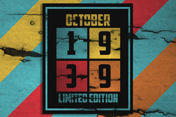 Retro October 1939 Limited Edition: A Designer's Review