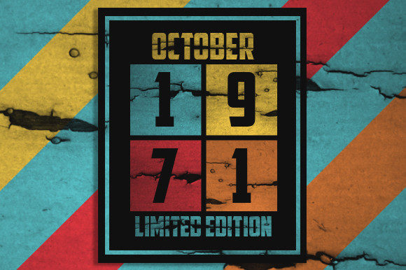 Retro October 1971 Limited Edition Review