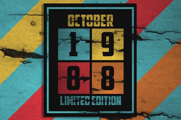 Retro October 1988 Limited Edition Review