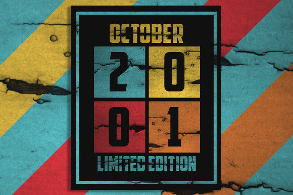 Retro October 2001 Limited Edition