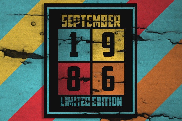 Retro September 1986 Limited Edition